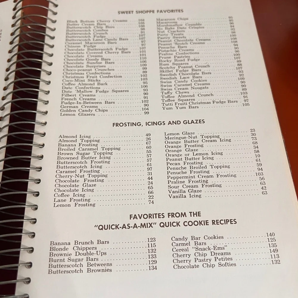 Occident King Midas Collectors Bake Book Vintage Spiral Cookbook Cookies Pies